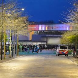 Schlechtes Wetter verursacht Probleme in den Niederlanden Jaarbeurs in Utrecht