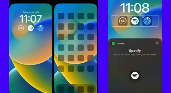 Spotify fuehrt ein iPhone Sperrbildschirm Widget fuer den einfachen Zugriff auf seine