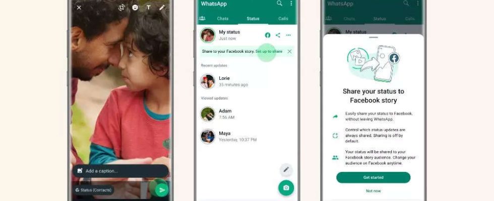 Status WhatsApp macht die Statusfreigabe fuer Benutzer bequemer So gehts