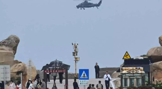 Taiwan China kuendigt Militaeruebungen in der Taiwanstrasse an