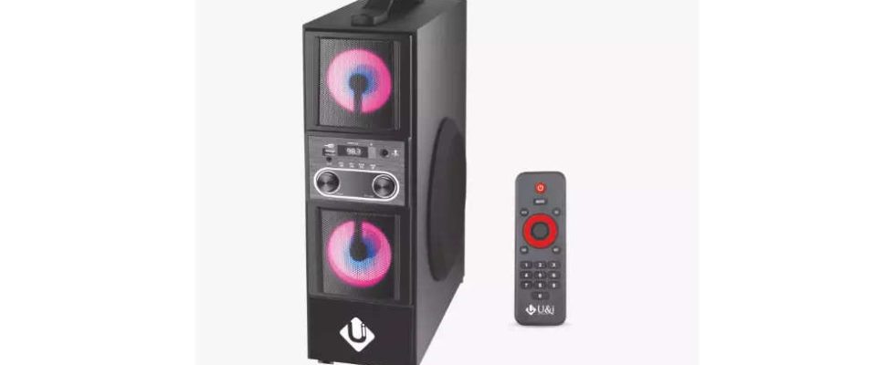 Tower Box Ui bringt 6000 W Karaoke Partylautsprecher „Tower Box 20 auf den