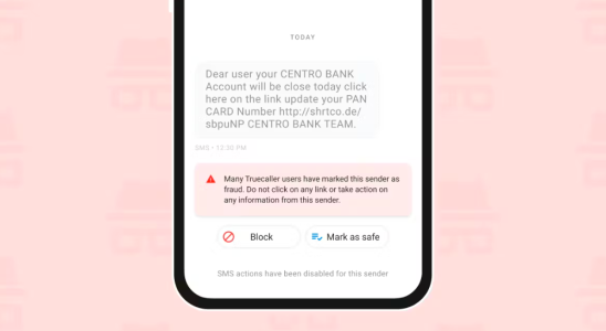 Truecaller fuehrt KI gestuetzten SMS Betrugsschutz ein So funktioniert es