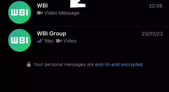 WhatsApp koennte es Benutzern bald ermoeglichen Videonachrichten zu senden