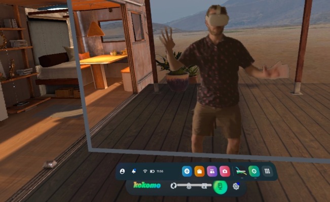 Wir haben die VR Calling App Kokomo von Canon ausprobiert