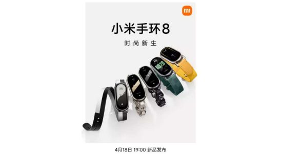 Xiaomi Xiaomi Band 8 startet am 18 April Was zu