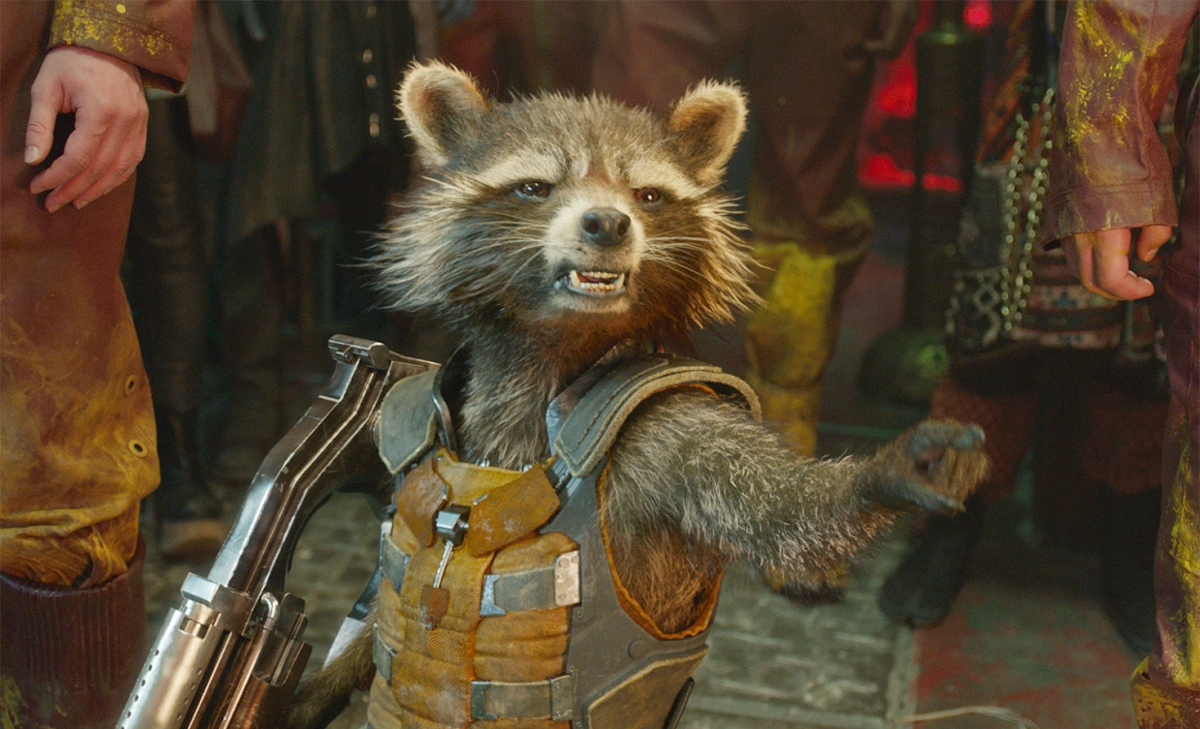 Guardians of the Galaxy 1 Raketenwaschbär