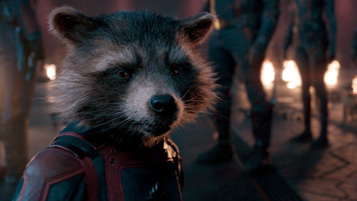 Guardians of the Galaxy Vol 3 Rocket Raccoon ernsthafter Charakter-Emotions-Ansatz von James Gunn ernst