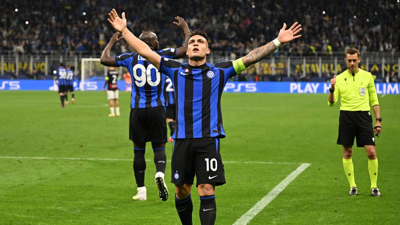 Bild aus Video: Lautaro Martínez schießt Inter ins Champions-League-Finale