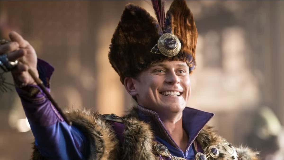 Billy Magnussen als Prinz Anders in Aladdin