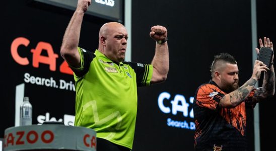 1685049196 Van Gerwen schreibt Darts Geschichte mit dem siebten Gesamtsieg in der