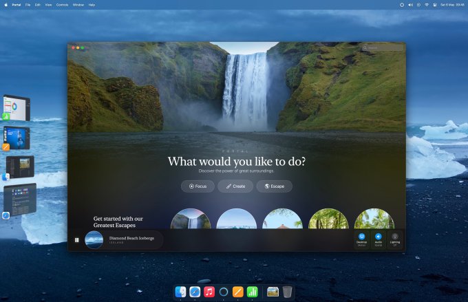 1685449421 872 Die Mac App von Portal hilft Benutzern sich mit immersiven Hintergruenden