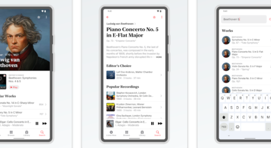 Apple Music Classical ist jetzt fuer Android verfuegbar