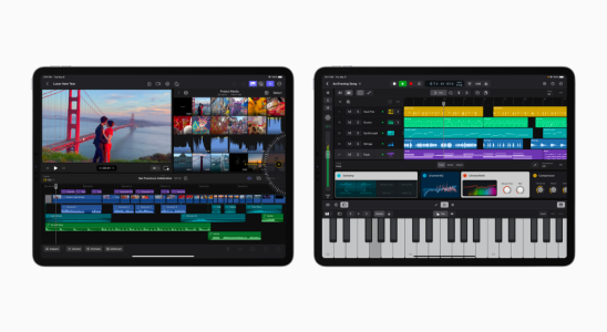 Apple kuendigt Final Cut Pro Logic Pro fuer iPad an