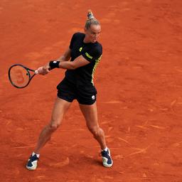 Arantxa Rus strandete nach Nachtarbeit sofort beim WTA Turnier in Rom