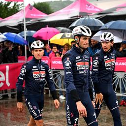 Bergetappe im Giro aufgrund schlechter Wetterbedingungen weiter verkuerzt Radfahren