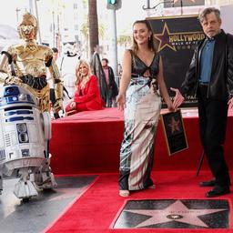 Carrie Fisher posthum mit Stern auf dem Walk of Fame