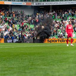 Der FC Groningen Ajax spielt am Dienstagnachmittag vor leeren Raengen