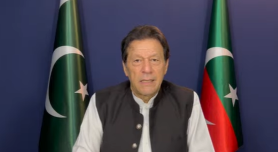 Der ehemalige pakistanische Premierminister Imran Khan sagt die Polizei habe