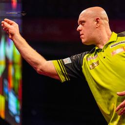 Der verletzte Van Gerwen scheidet fuer das Halbfinale der Premier