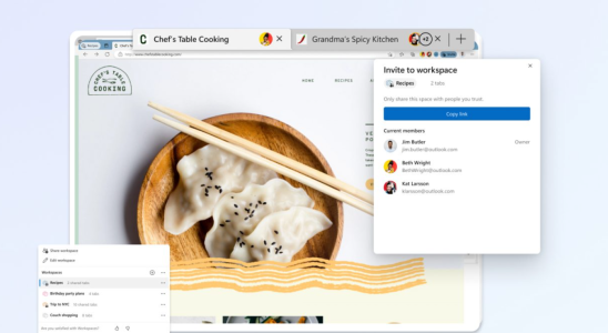Edge Die oeffentliche Vorschau von Microsoft Edge Workspaces ist jetzt