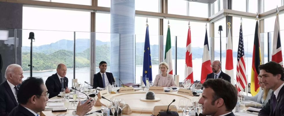 G7 fordert die Verabschiedung internationaler technischer Standards fuer KI