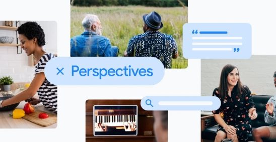 Google „Perspectives integriert Reddit YouTube TikTok und mehr in die