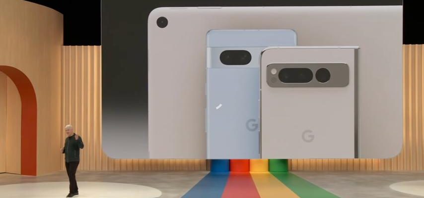 Googles erstes faltbares Telefon das Pixel Fold Technik