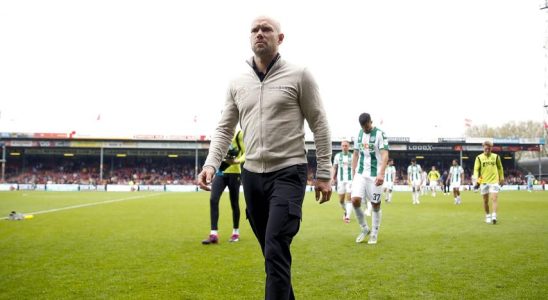 Gudde schaemt sich nach Abstieg FC Groningen „Wesentliche Dinge falsch