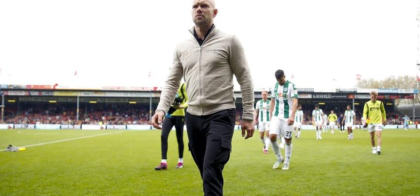 Gudde schaemt sich nach Abstieg FC Groningen „Wesentliche Dinge falsch