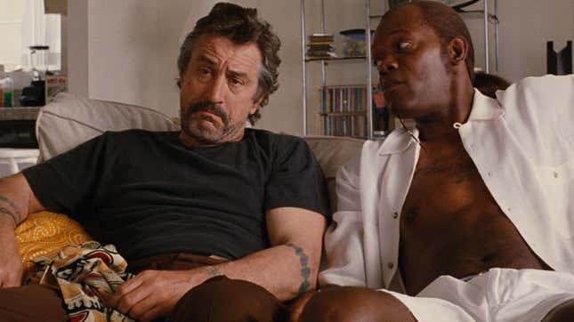 Robert De Niro, Samuel L. Jackson in Jackie Brown 