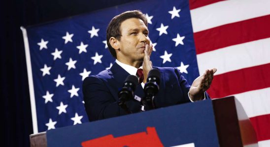 Iowa USA DeSantis wird nach chaotischem Praesidentschaftswahlkampf in Iowa New