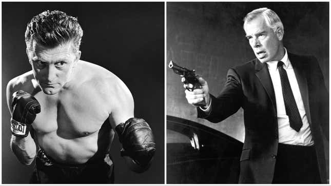 Kirk Douglas in Champion, Lee Marvin in Point Blank