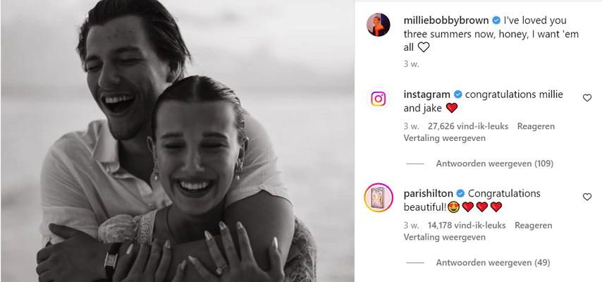 Jon Bon Jovi bestaetigt die Verlobung seines Sohnes mit Millie