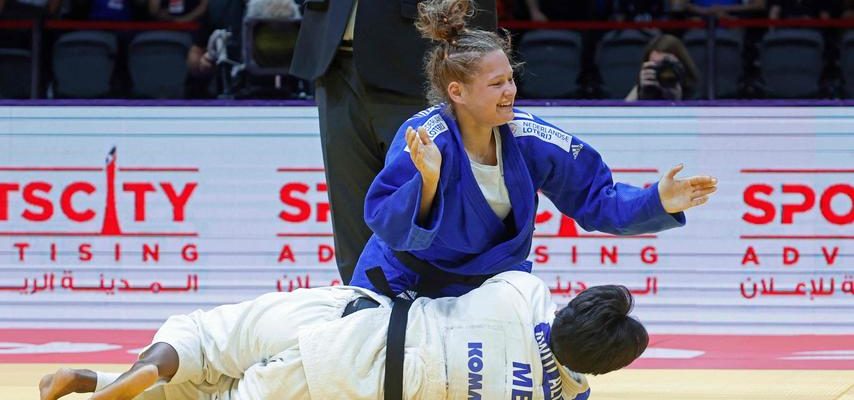 Judo Talent Van Lieshout kann Medaille bei starkem Weltcup Debuet kaum halten