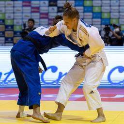 Judo Talent Van Lieshout kann mit einem starken Weltcup Debuet maximal Bronze