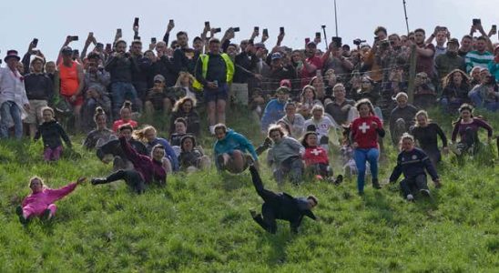 Kanadische Frau riskiert ihr Leben fuer den Laib Kaese