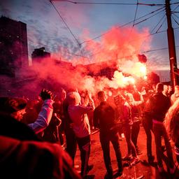 Mindestens hundert Festnahmen rund um das Meisterschaftsspiel Feyenoord in Rotterdam