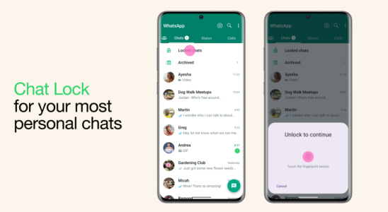 Mit WhatsApp koennen Sie jetzt einzelne Chats sperren und ausblenden