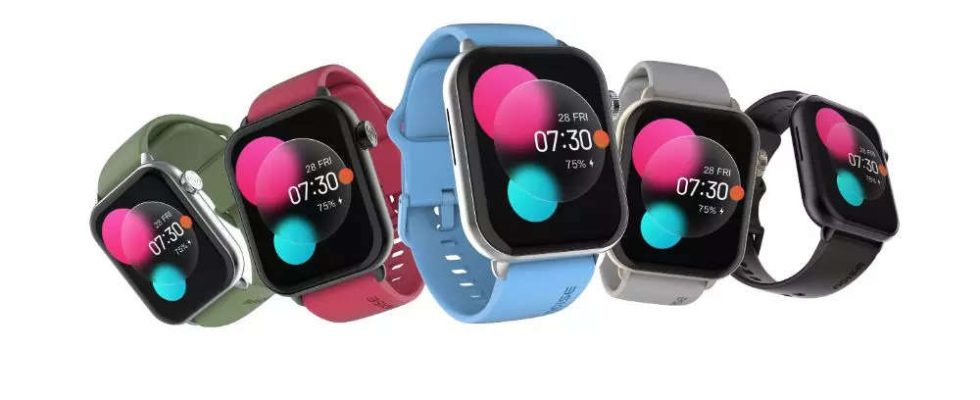 Noise Noise ColorFit Mighty Smartwatch in Indien eingefuehrt Preis Funktionen