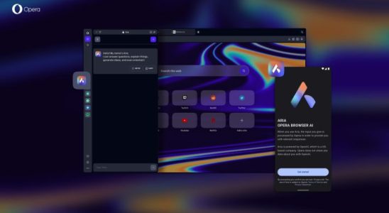 Opera fuehrt eine neue integrierte KI Seitenleiste ein die auf ChatGPT