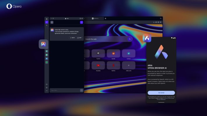 Opera fuehrt eine neue integrierte KI Seitenleiste ein die auf ChatGPT