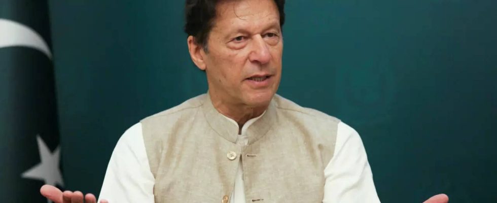 Pakistan Imran Khan wird im Fall eines Angriffs auf das