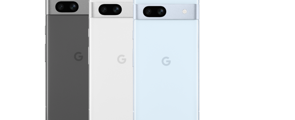 Pixel Google Pixel 7a mit Tensor G2 Chip in Indien eingefuehrt