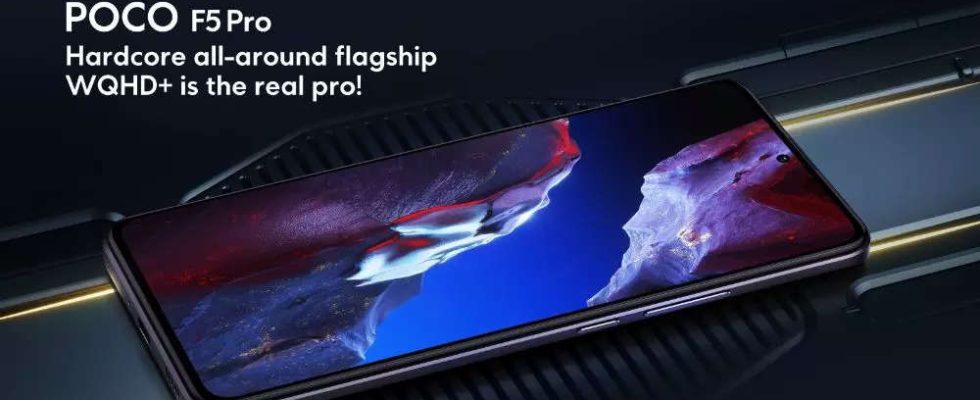 Poco F5 Pro 5G Display Spezifikationen die das Unternehmen vor dem Start