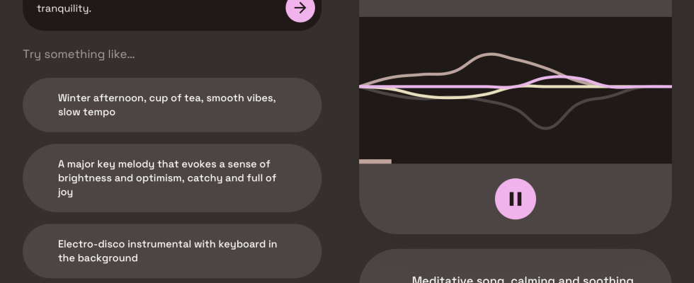 Praktisch mit dem KI gestuetzten Musikgenerator von Google