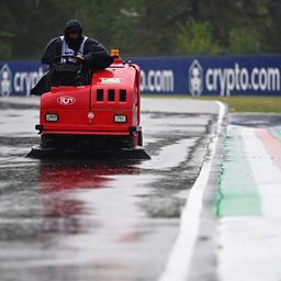 Regen sorgt im Vorfeld des GP Emilia Romagna fuer grosse Probleme