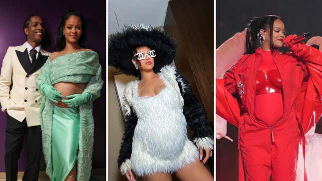 Rihannas Schwangerschafts Looks sind ein Geschenk fuer uns alle