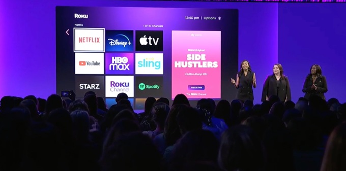 Roku wirbt fuer seine neuen Werbeprodukte darunter eine KI die