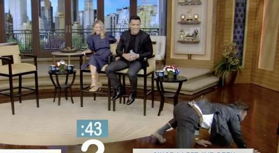 Ryan Seacrest kehrte zu Live zurueck und verhielt sich seltsam