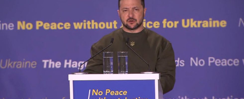 Selenskyj fordert Unterstuetzung fuer NATO Mitgliedschaft Ukraine und mehr Waffen